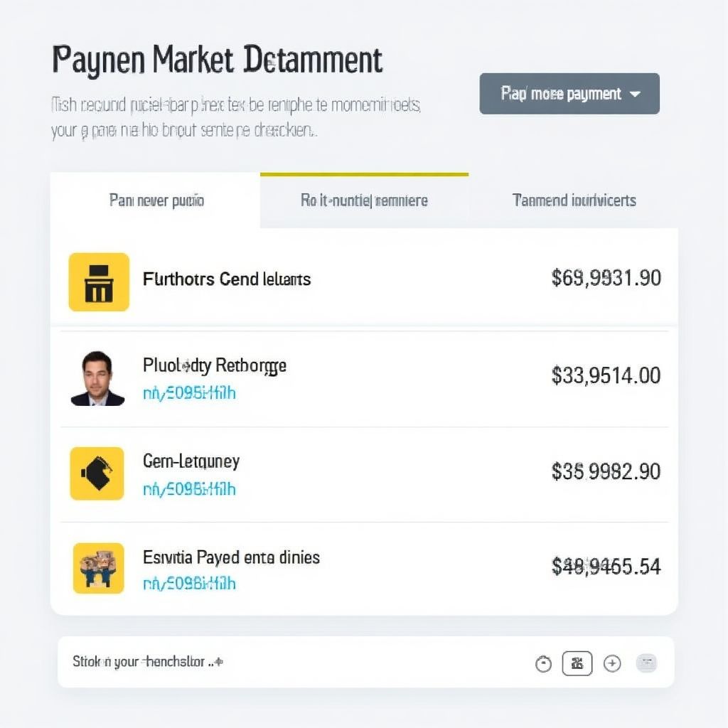 Recarga de servicios y pagos de facturas